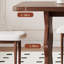 Ensemble de table et chaises de salle à manger haut de gamme Mid-Century-106222698