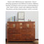 Buffet décoratif chinois en bois massif