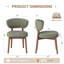 Chaise rembourrée en bois massif-1071630924