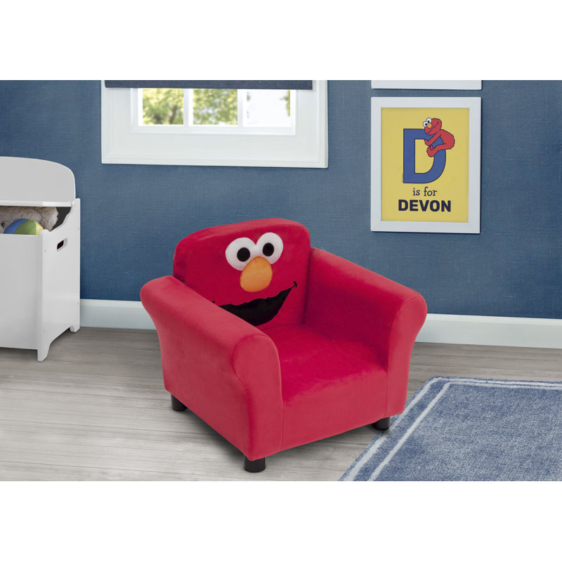 Fauteuil elmo pour enfants Sesame Street