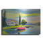 «Summer On The Lake» par John Jaster, art mural en métal, 36 po x 24 po