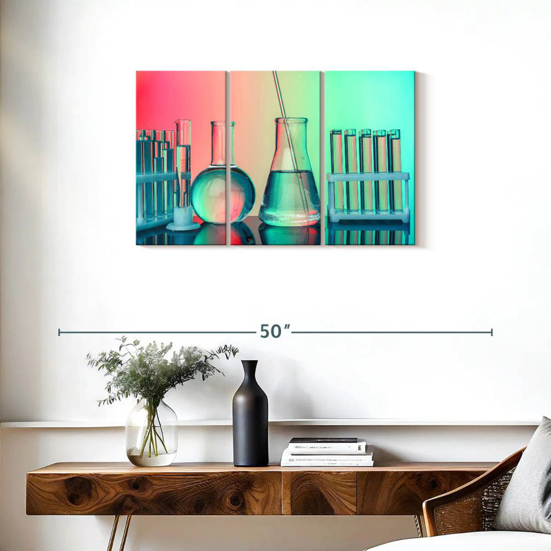 Keiri Chemistry, 20" H x 33" W