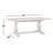 Kinston 78" Solid Wood Trestle Dining Table-2137782964