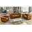 Jhosep Faux Leather Chesterfield Chair