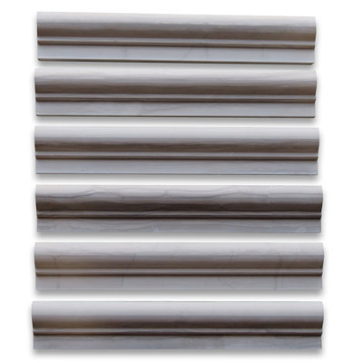 12" x 2" Marble Mosaic Wall & Floor Tile