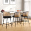 Tabouret de bar et de comptoir rembourré Cane-382988430-382988428-400685741