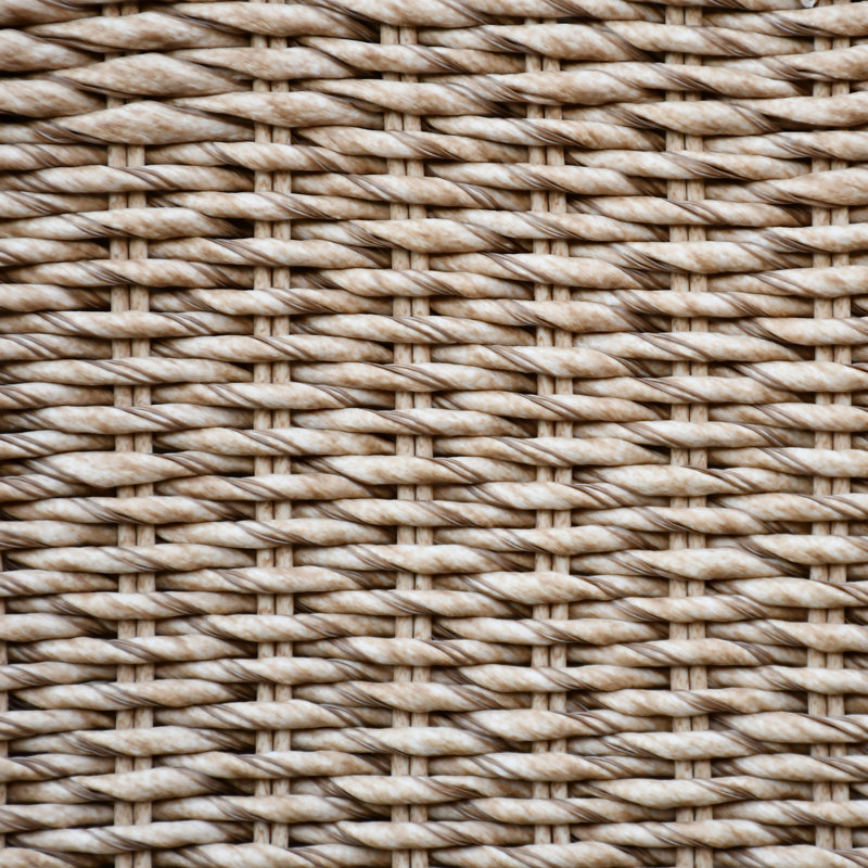 Fauteuil club pivotant à 360 ° en corde naturelle Pavilion