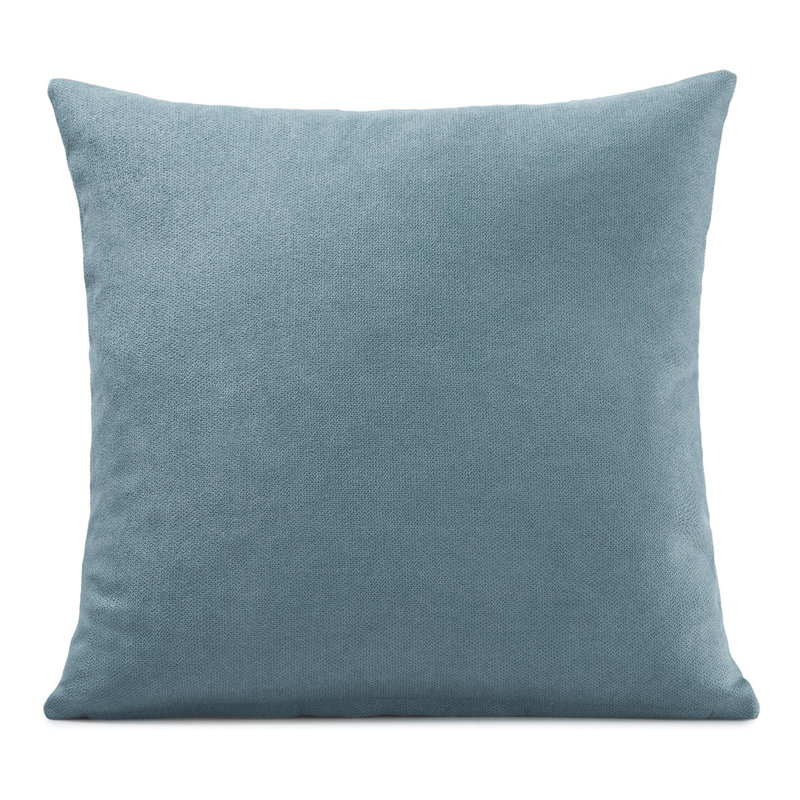 Nalaiyah Velvet Chenille Scatter Cushion Cover with Filler Pad, Teal, 45cm x 45cm