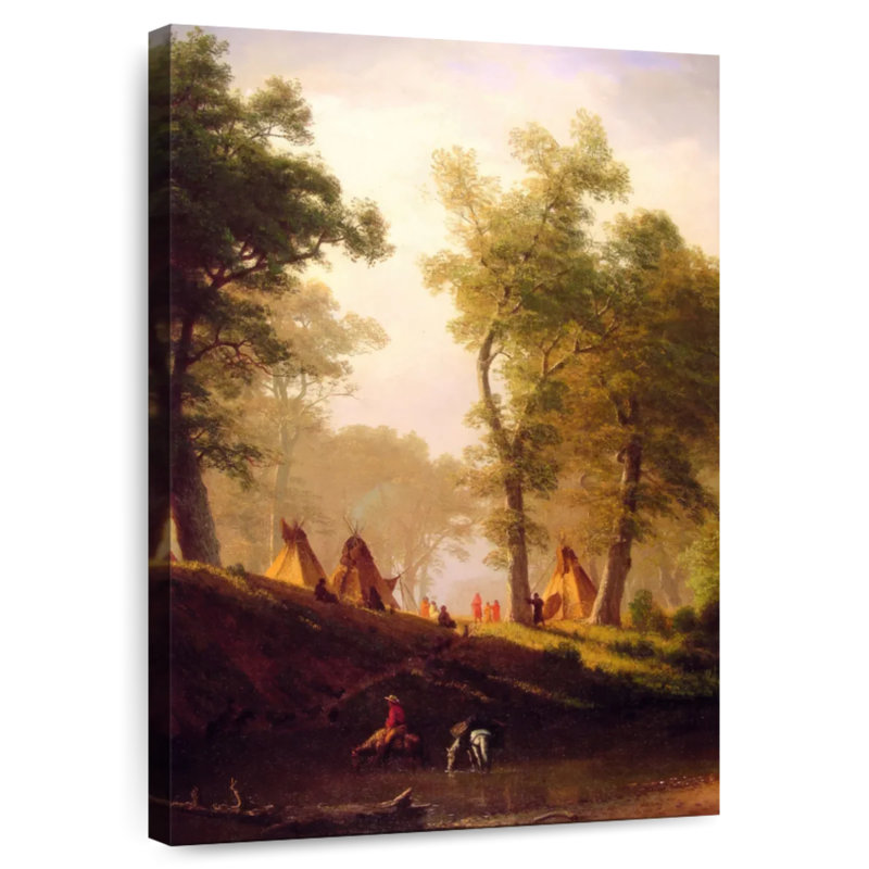 Lelar The Wolf River, 39" H x 26" W