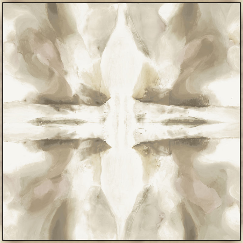 Decalcomanie VII Print by Giselle Kelly, 25.5" H x 25.5" W, Image Gel Brush