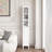 66.92" Tall Bathroom Storage Cabinet With Adjustable Shelves
