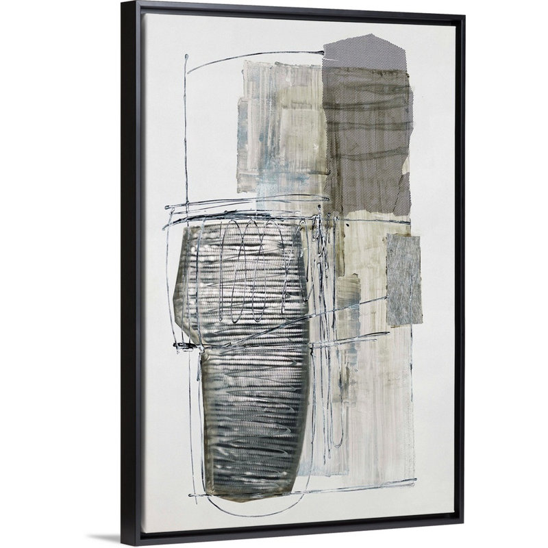 «Mesh Master» par Joseph Michaels, impression sur toile, Cadre flottant noir, H 20 po x l 14 po x P 1,75 po