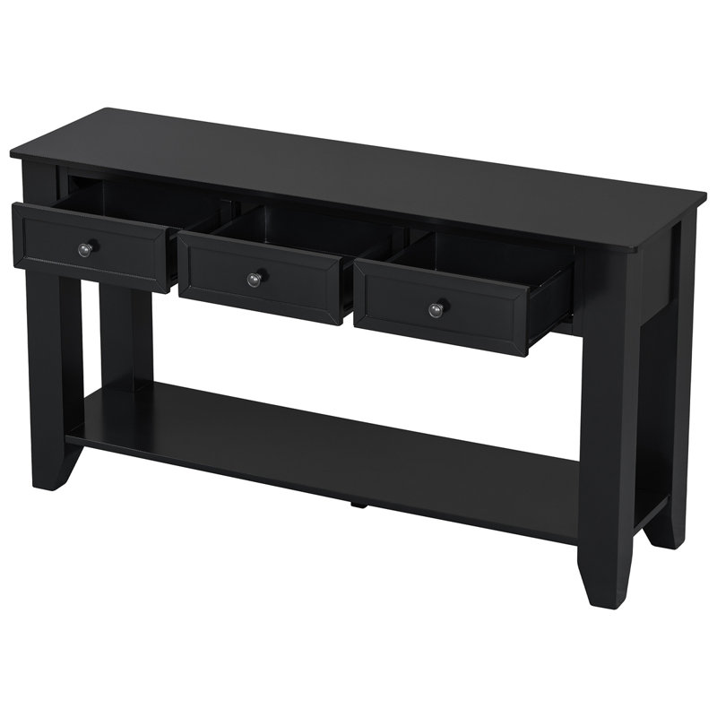 Console de vestibule moderne U_Style, Noir