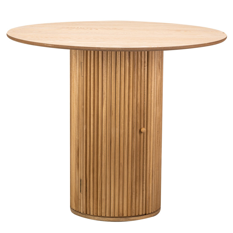 Table de salle à manger Walton, Brun, Brun