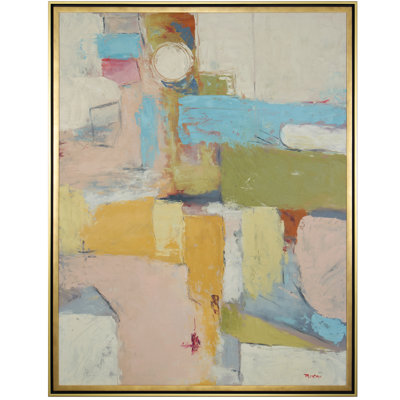 Reliure des voisins - peinture encadrée