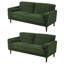 Carmelinda 157Cm Square Arms Sofa-2115122734