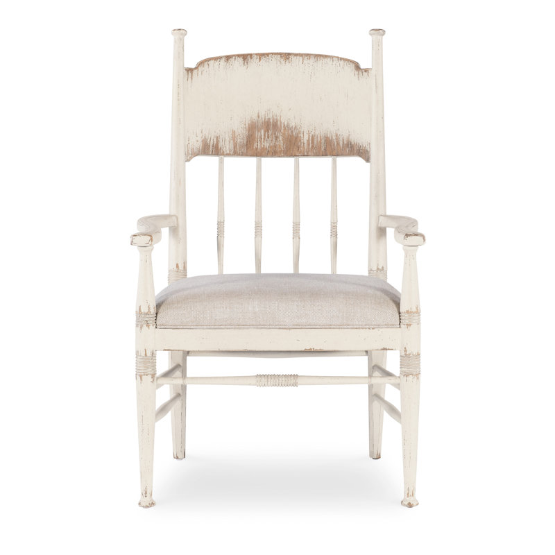 Americana Upholstered Seat Arm Chair, Daisy