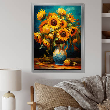 Sunflowers - Vincent Van Gogh – lovely print on canvas – Photowall