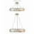 Adelynn 8 - Light Dimmable Wagon Wheel Chandelier-88490633-88490632
