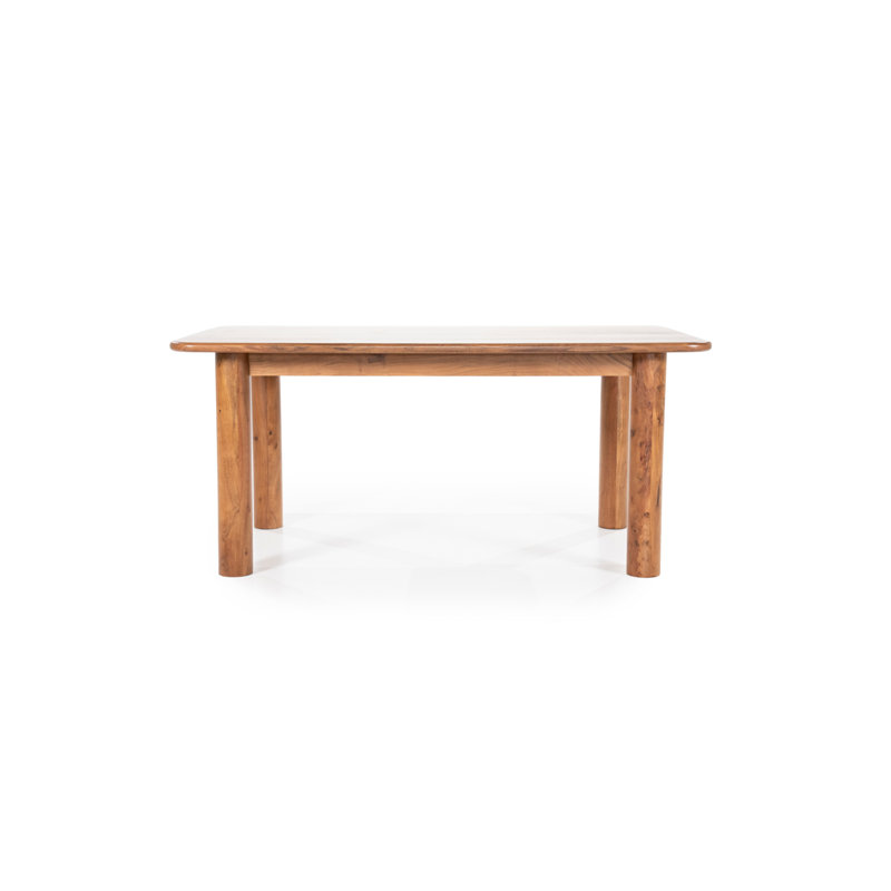 Julian Solid Wood Dining Table, 39" W x 67" L