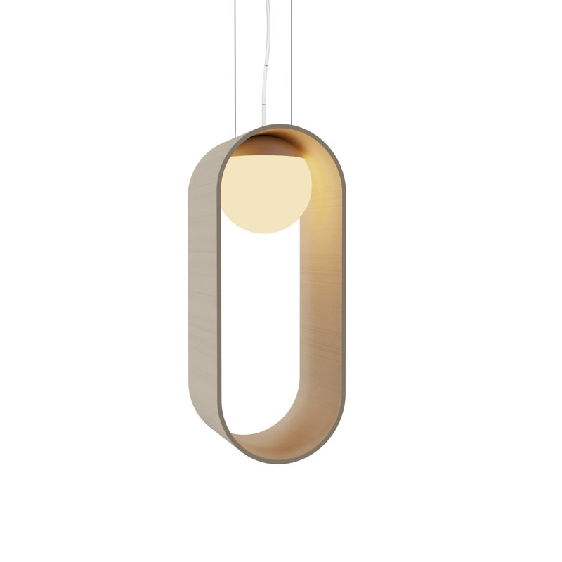 Sfera 1 - Light Single Pendant, Organic Cappuccino