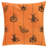 Embroidered Velvet Throw Pillow
