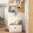 Hall Tree With Bench And Metal Hooks