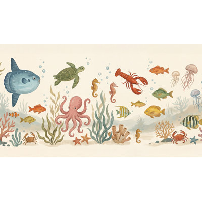 Papier peint sous-marin, créatures de la mer, océan