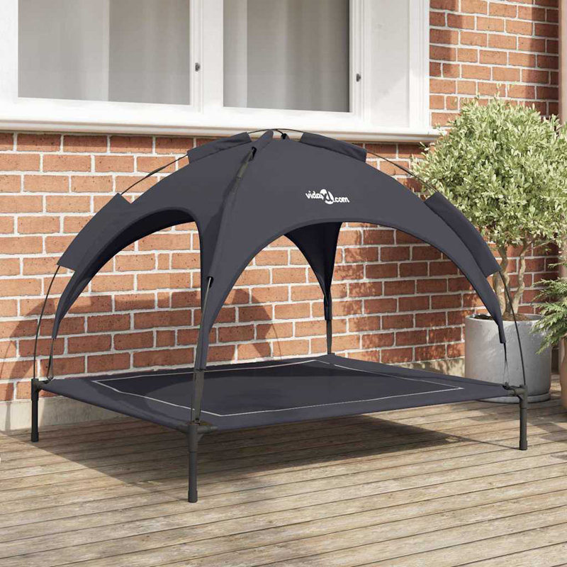 Oxford Fabric Pet Bed, 84cm H x 104cm W x 86cm D, Black