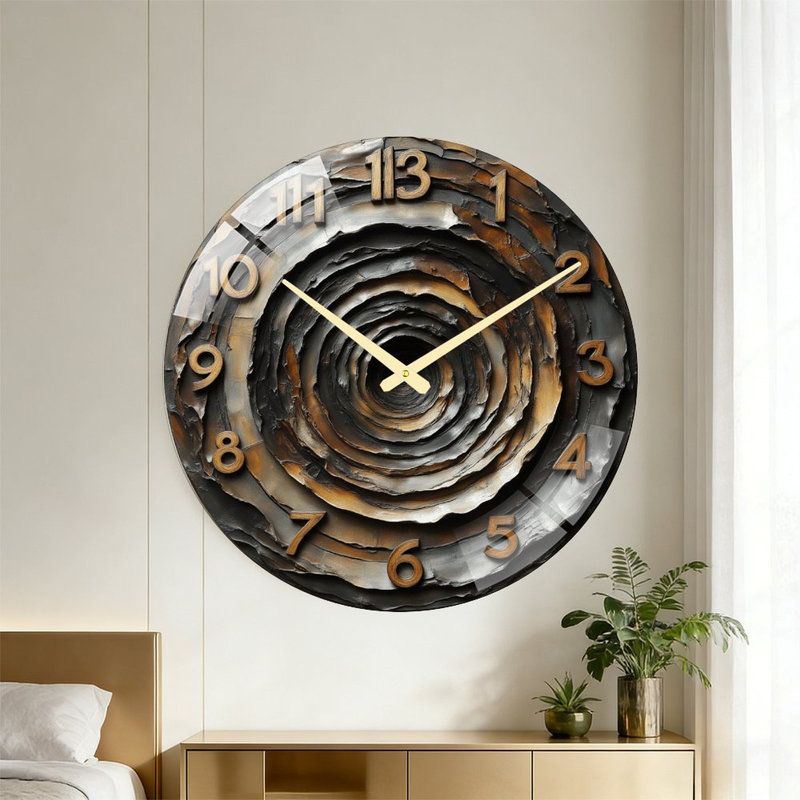 Horloge murale Spiral