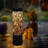 Solar Metal Peony Pathlight 12 Lumens- 2pack