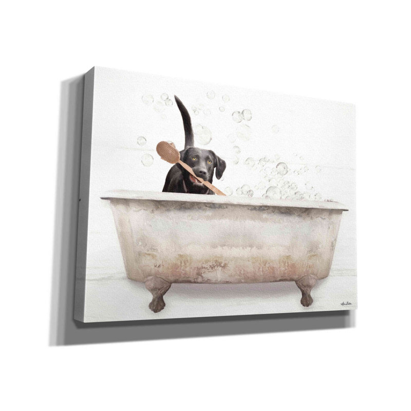 Frottement des bulles par Lori Deiter, H 12 po x l 16 po x P 0,75 po