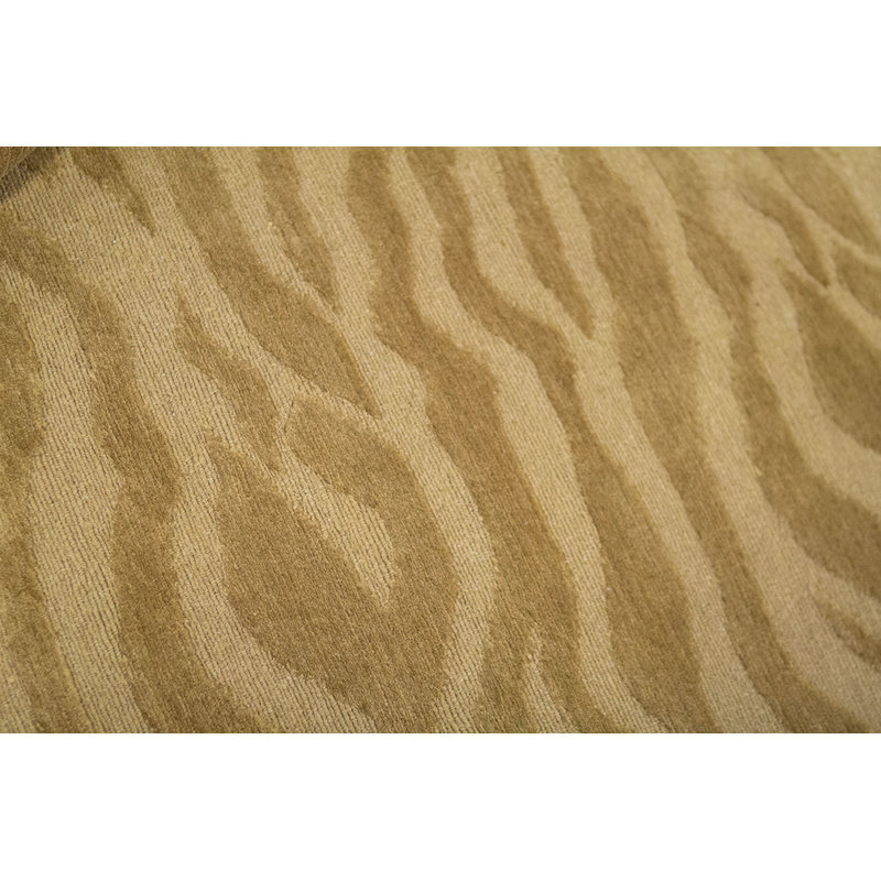 Hand-Knotted High-Quality Gold Area Rug