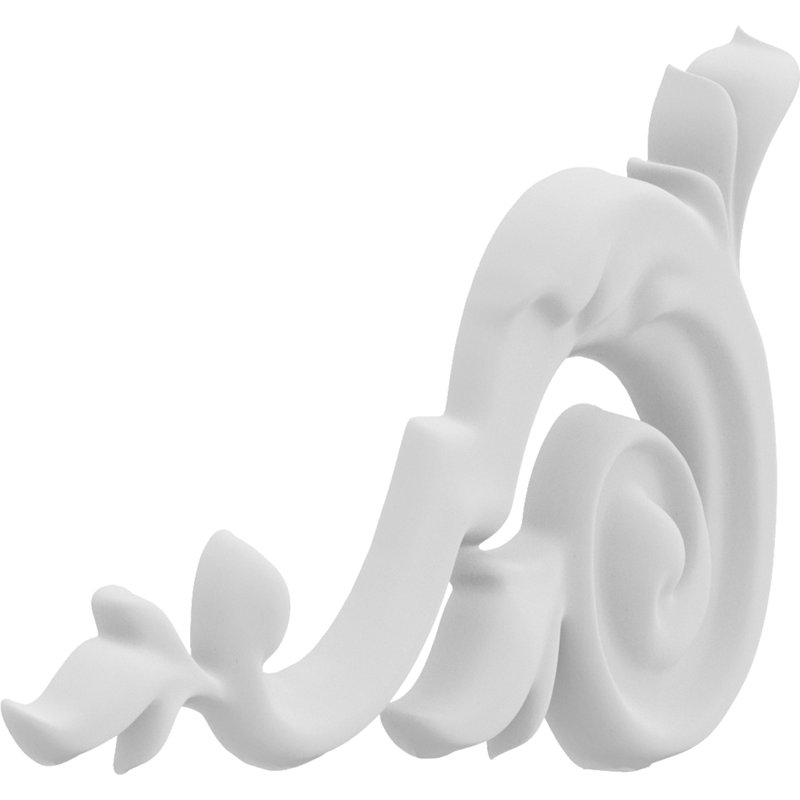 Rosette trenton, H 5,25 po x l 7 po x P 5 po, Gauche