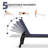 Lanece Outdoor Rust-Resistant Metal Chaise Lounge Set with Table-238878811
