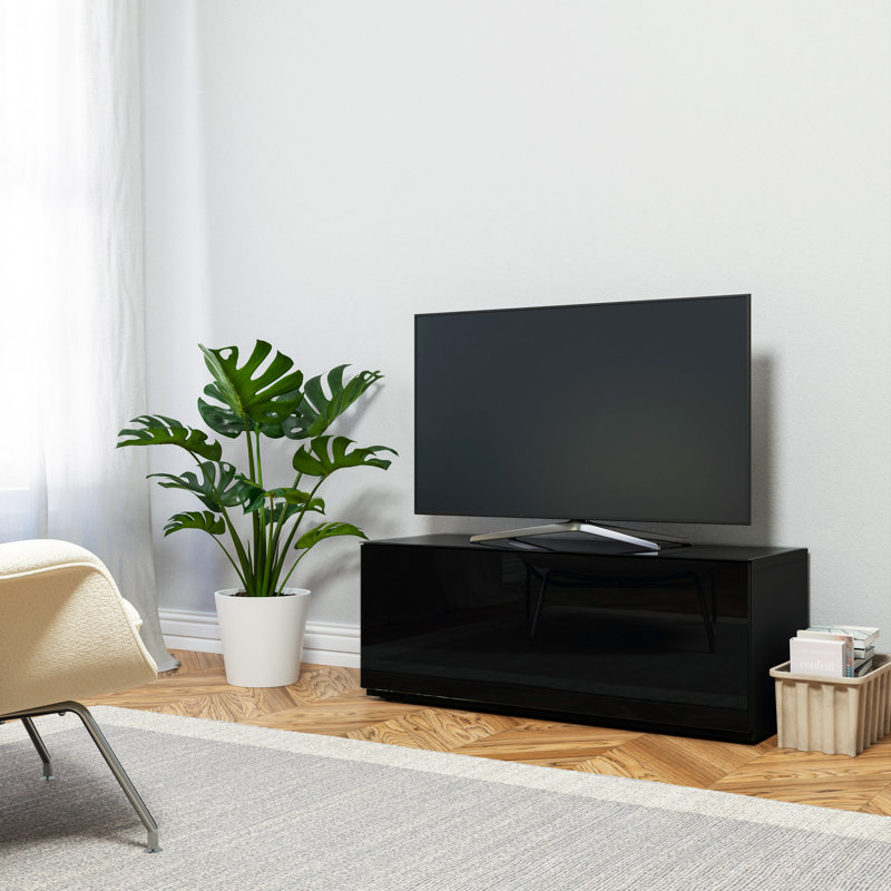 Langella TV Stand for TVs up to 65", Black/Black