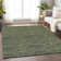 Premium Machine Washable Prisco Olive Rug