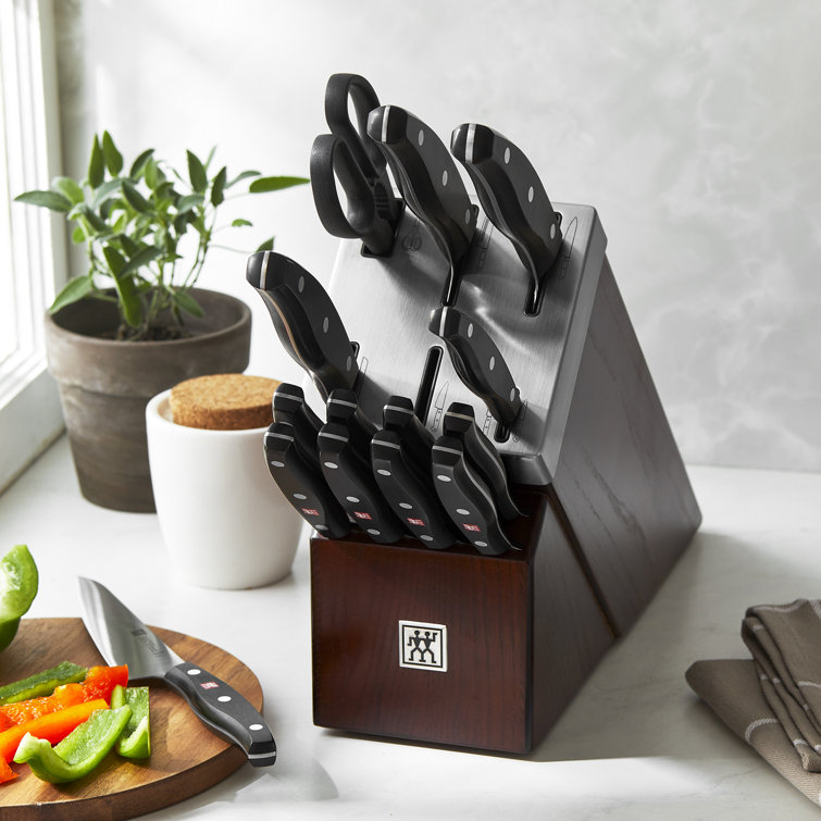 Calphalon Premier SharpIN 15-Piece Knife Block Set with Self