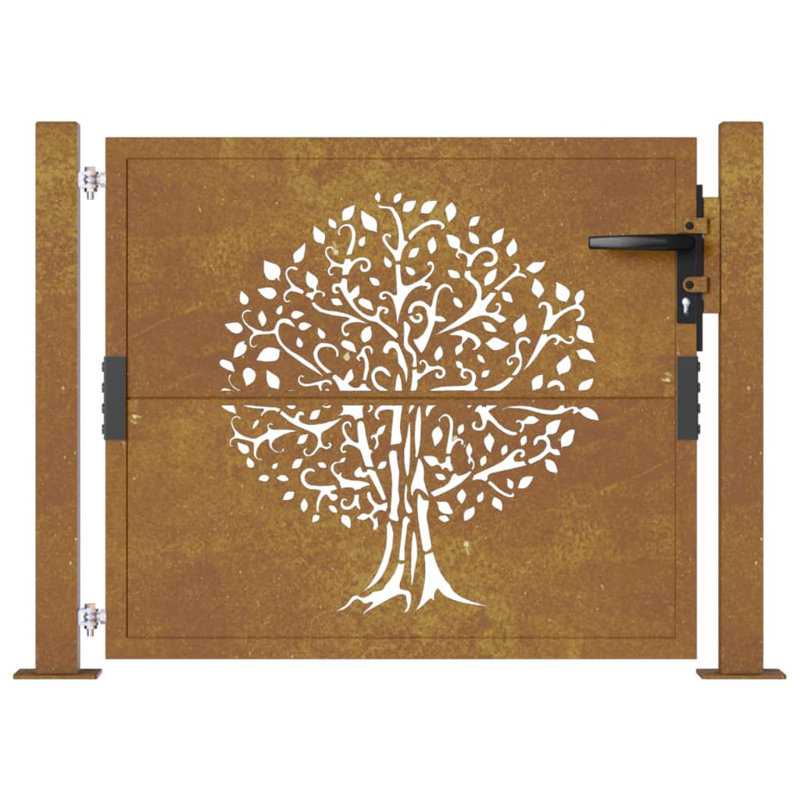 Danina Brown Metal Gate, 80x105cm