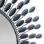 Frida Round Iron Mirror