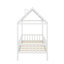 Lit simple en bois avec clôture-1973507808