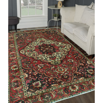 Froilan One-of-a-Kind 6'8" X 9'9" 1980s Wool Area Rug