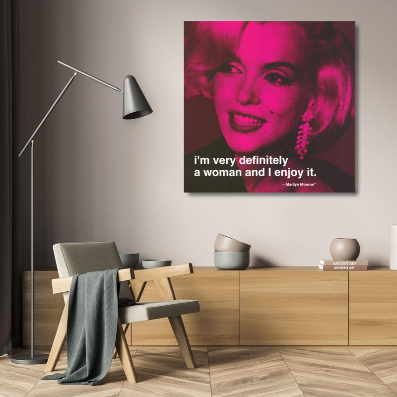 Marilyn Monroe - certainement une femme IMP-SS106, H 20 po x l 20 po