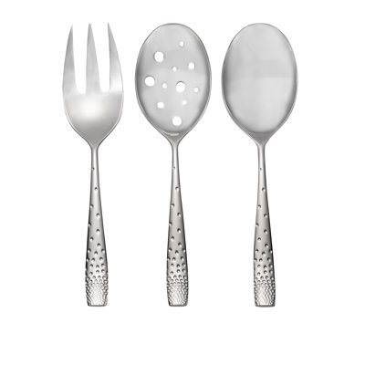 Dazzle 3 Piece Stainless Steel Hostess Set