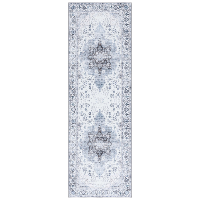 Mikali Performance Machine Washable Oriental Rug, Runner 2'6" x 10'