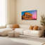 Ensemble de 1 tableau sur toile représentant le Parthénon au coucher du soleil à Athènes-2064200066