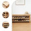 Range-chaussures en bois - Banc d'entrée en bois massif rustique-797359821