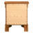 LouisPhillipe 2-Drawers Nightstand w/Carved Base, Oak-649461755