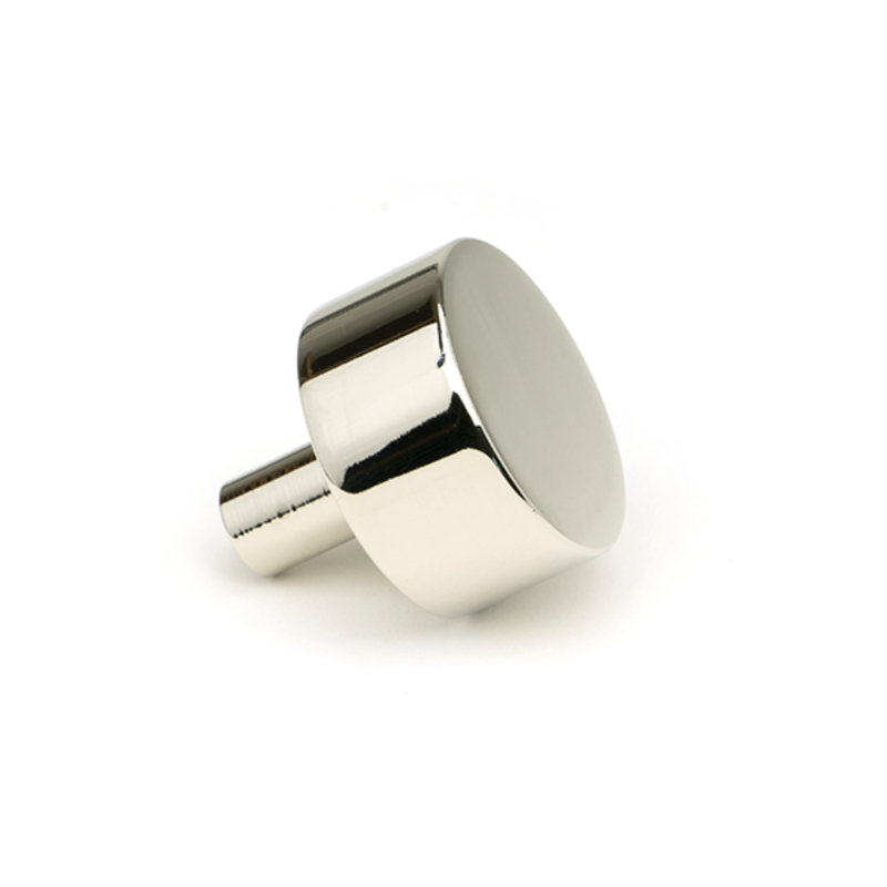 Round Knob, 3 cm, Polished Nickel