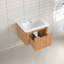 Meuble-lavabo mural flottant pré-assemblé avec lavabo-292224332